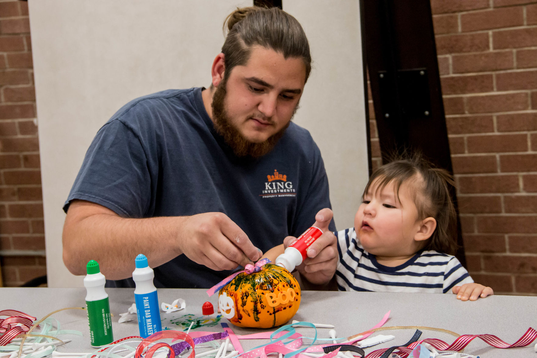Sofia Sanchez, 1, and dad Isaac